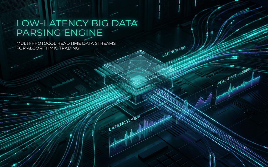 Low-Latency Big Data Parsing Engine - Multi-protocol real-time data streams for algorithmic trading
