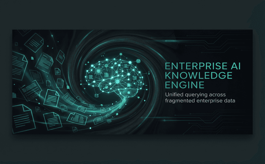 Enterprise AI Knowledge Engine - Unified querying across fragmented enterprise data